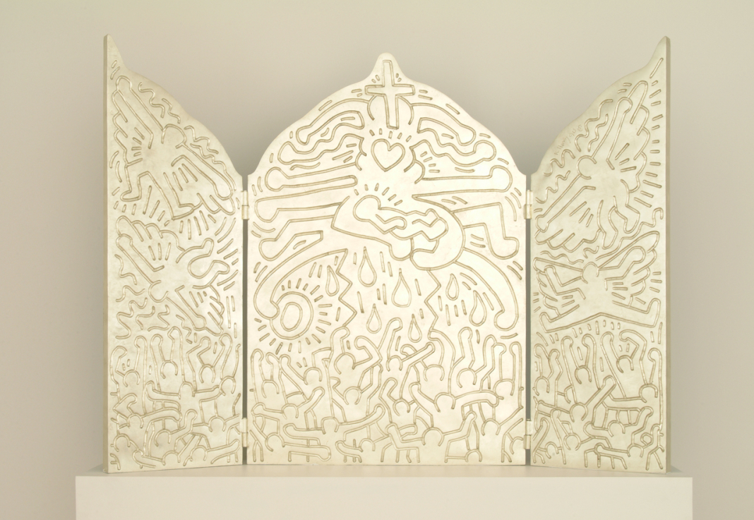 Keith HARING: Szárnyasoltár, 1990 // HARING Keith: Altarpiece, 1990