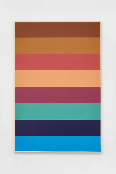 VARGA Ádám CMYK – CMY 2019 akril, vászon acrylic on canvas 120 ✕ 80 cm © MNB Arts and Culture