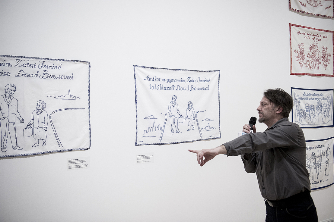 GYIK-túra – Kis módszertani stand-up Készman Józseffel,  Fotó: Glódi Balázs © Ludwig Múzeum