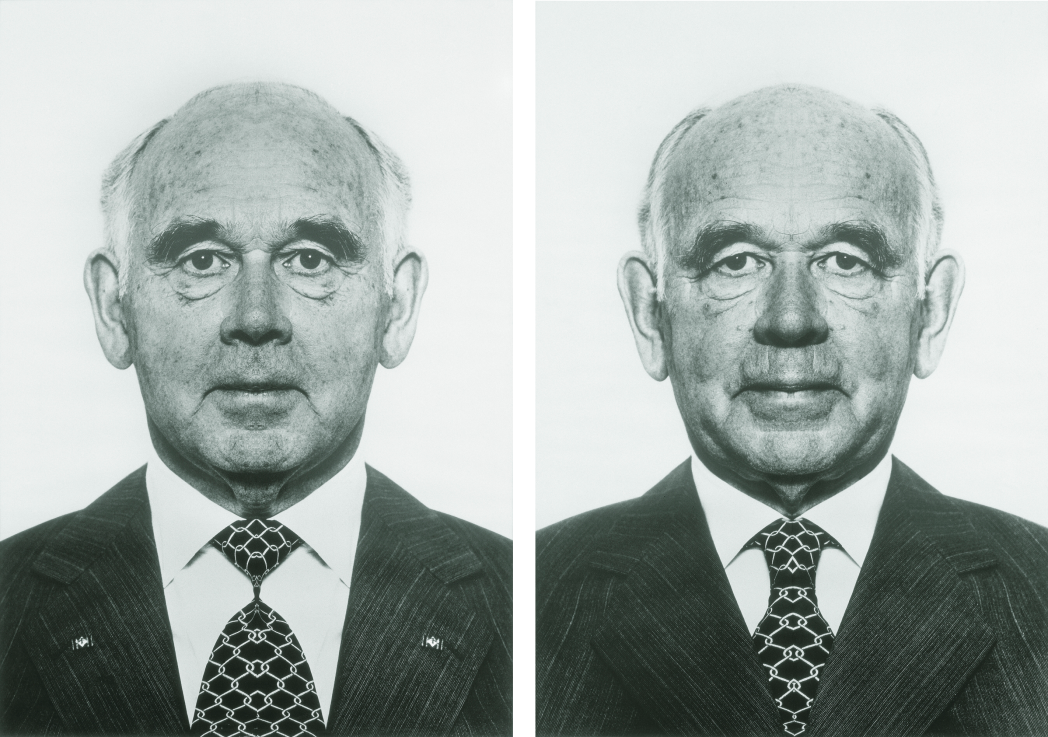 DAVID Jiři: Rejtett kép (Peter Ludwig), 1995, zselatinos ezüst