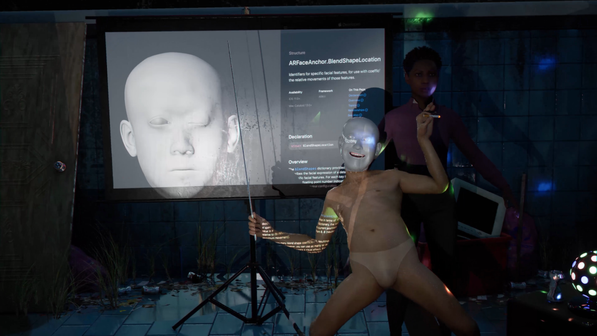 LI Yi-Fan: howdoyouturnthison  2022 interaktív digitális installáció | interactive digital installation 17'30&quot;