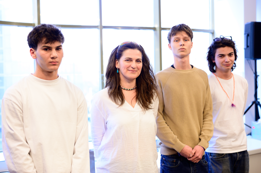 A 2. Helyezett csapat, a BMS. Fotó: SZABÓ Zsófia © Ludwig Múzeum – Kortárs Művészeti Múzeum