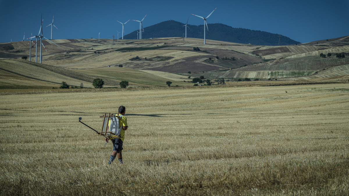 Endre Koronczi: Páros lábbal a föld fölött, 2025–26. Fotó: Csatlós Judit, a művész jóvoltából / Endre Koronczi: Both Feet Above the Ground, 2025–26. Photo: Judit Csatlós, Courtesy of the Artist