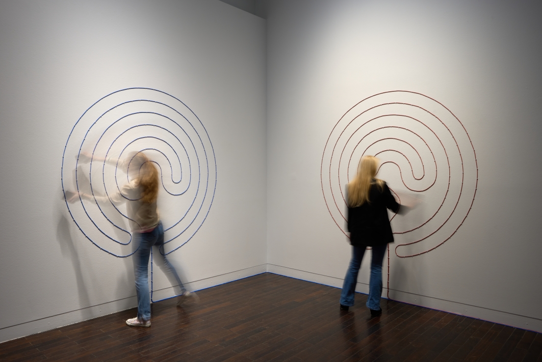 Christina Kubisch: Il respiro del mare (The Breath of the Sea), hanginstalláció/sound installation, 1981, Fotó: Paul Ratzlaff, a művész és a Ludwig Forum Aachen jóvoltából