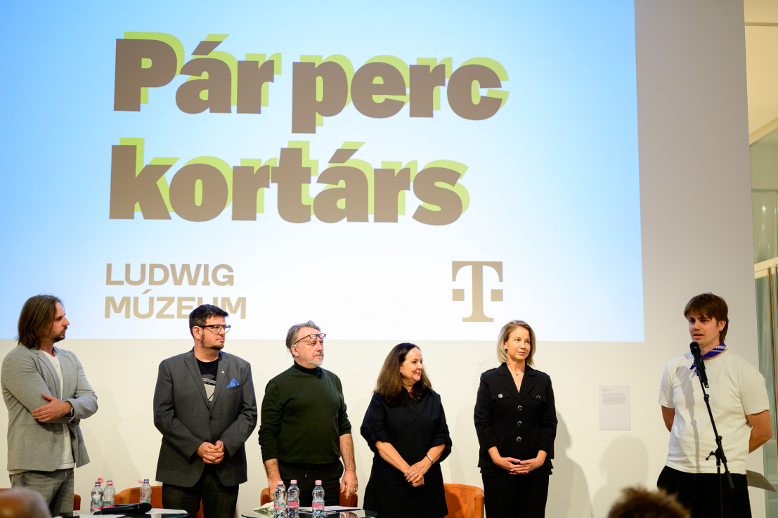 A Magyar Telekom 600 000 forint értékű fődíját Heim Vilmos: Egy ünnep elpusztítása című filmje kapta Fotó: Szabó Zsófia