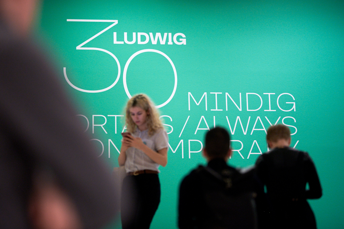 Fotó: VÉGEL Dániel © Ludwig Múzeum - Kortárs Művészeti Múzeum, Adattár és Digitális Archívum //  Photo: Dániel VÉGEL © Ludwig Museum - Museum of Contemporary Art, Archives