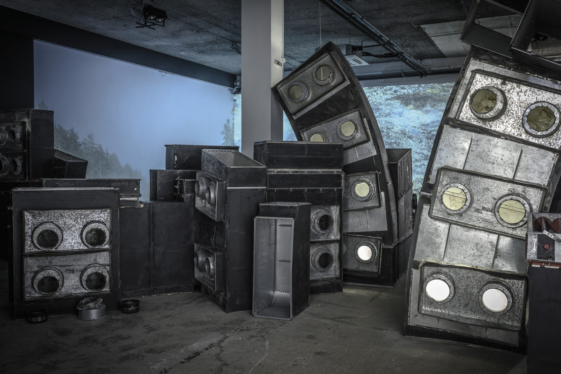 Koronczi Endre: A pneuma Cosmic installációs elemei