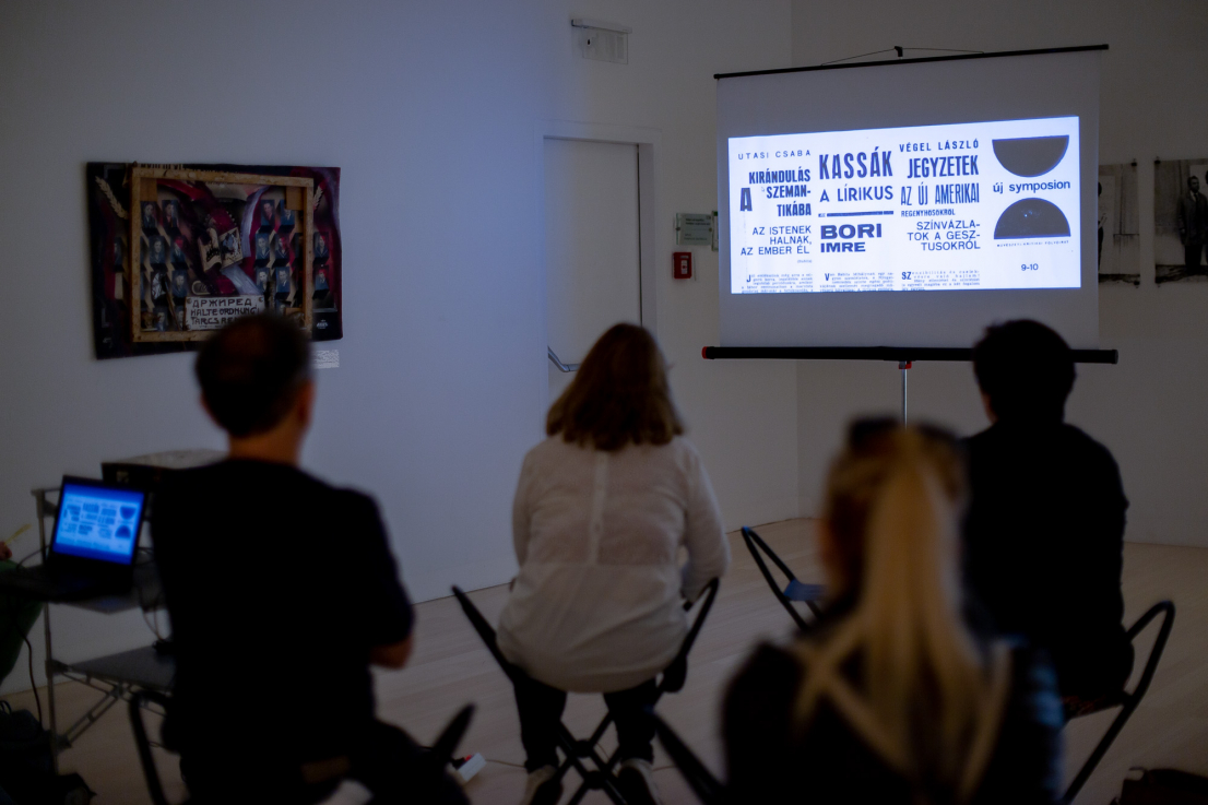 Fotó: SZABÓ Zsófia © Ludwig Múzeum – Kortárs Művészeti Múzeum, Adattár és Digitális Archívum  //  Photo: Zsófia SZABÓ © Ludwig Museum – Museum of Contemporary Art, Archives