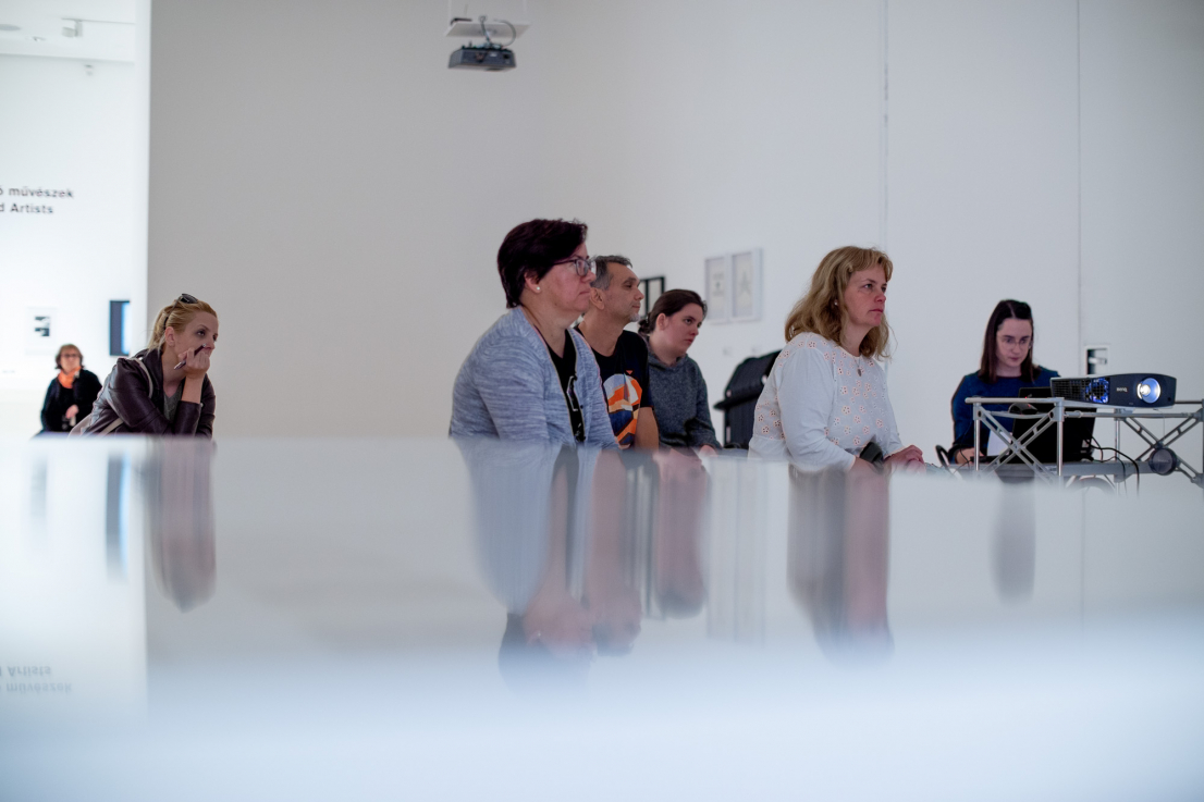 Fotó: SZABÓ Zsófia © Ludwig Múzeum – Kortárs Művészeti Múzeum, Adattár és Digitális Archívum  //  Photo: Zsófia SZABÓ © Ludwig Museum – Museum of Contemporary Art, Archives