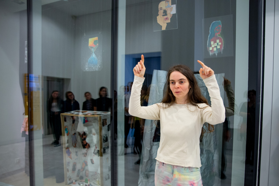 Fotó: SZABÓ Zsófia © Ludwig Múzeum – Kortárs Művészeti Múzeum, Adattár és Digitális Archívum  //  Photo: Zsófia SZABÓ © Ludwig Museum – Museum of Contemporary Art, Archives