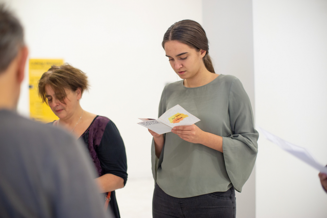 Fotó: SZABÓ Zsófia © Ludwig Múzeum – Kortárs Művészeti Múzeum, Adattár és Digitális Archívum  //  Photo: Zsófia SZABÓ © Ludwig Museum – Museum of Contemporary Art, Archives