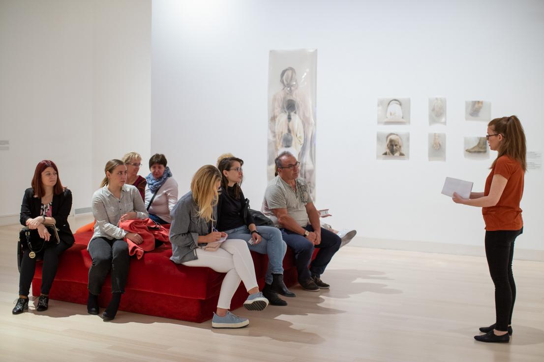 Fotó: SZABÓ Zsófia © Ludwig Múzeum – Kortárs Művészeti Múzeum, Adattár és Digitális Archívum  //  Photo: Zsófia SZABÓ © Ludwig Museum – Museum of Contemporary Art, Archives